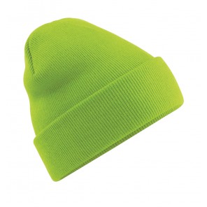 Beechfield Original Cuffed Beanie - Lime Green - OneSize