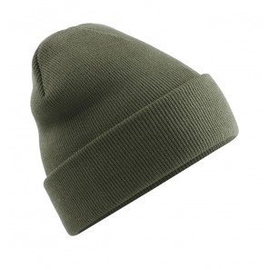 Beechfield Original Cuffed Beanie - Olive Green - OneSize