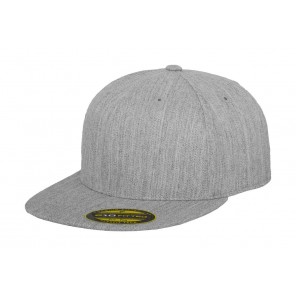 Flexfit Premium 210 Fitted - Heather Grey - S/M