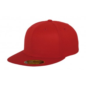Flexfit Premium 210 Fitted - Red - L/XL