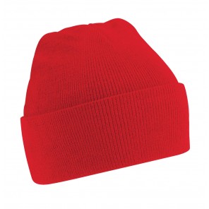 Beechfield Junior Original Cuffed Beanie - Classic Red - OneSize