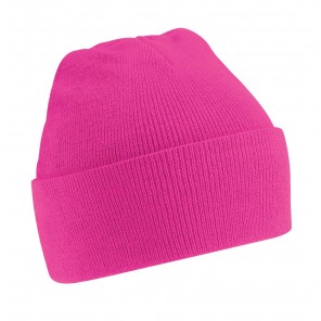 Beechfield Junior Original Cuffed Beanie - Fuchsia - OneSize