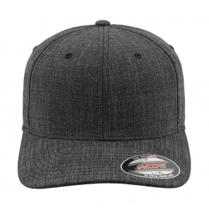 Flexfit Fine Melange Cap - Black - L/XL