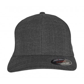 Flexfit Fine Melange Cap - Charcoal - L/XL