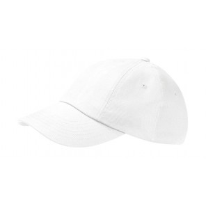 Beechfield Low Profile Heavy Cotton Drill Cap - White - ONE SIZE