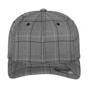Flexfit Glen Check Cap - Black/White - L/XL