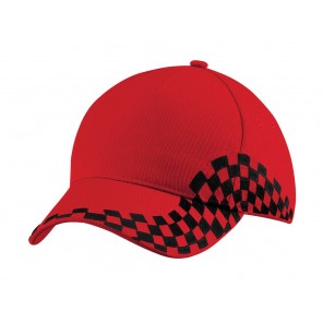 Beechfield Grand Prix Cap - Classic Red - OneSize