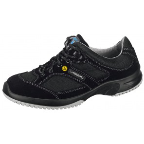 Abeba ESD-Sicherheitsschuhe uni6 S1 Halbschuh schwarz CE ESD SRC