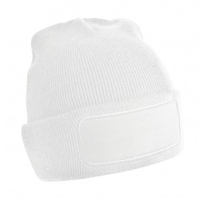 Beechfield Printers Beanie - White - OneSize