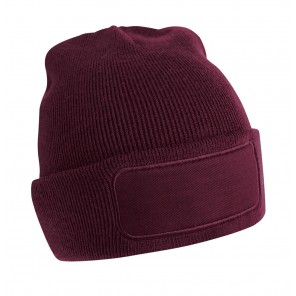Beechfield Printers Beanie - Burgundy - OneSize