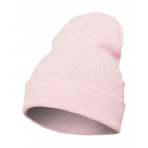 Flexfit Heavyweight Long Beanie - Baby Pink - OneSize