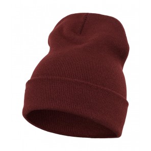 Flexfit Heavyweight Long Beanie - Maroon - OneSize