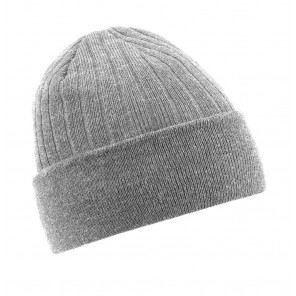 Beechfield Thinsulate™ Beanie - Heather Grey - OneSize