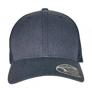 Flexfit 110 Flexfit Melange Trucker - Heather/Navy - OneSize