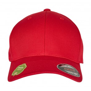 Flexfit Flexfit Organic Cotton Cap - Red - S/M