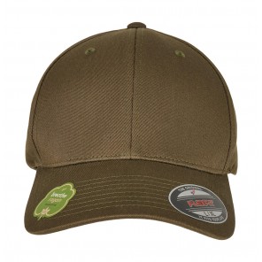 Flexfit Flexfit Organic Cotton Cap - Burnt Olive - S/M