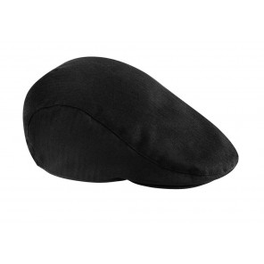 Beechfield Vintage Flat Cap - Black - S/M