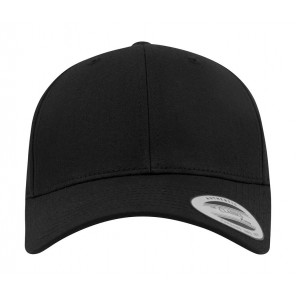Flexfit Curved Classic Snapback - Black - OneSize