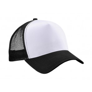 Beechfield Snapback Trucker - Black/White - OneSize