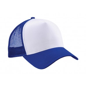 Beechfield Snapback Trucker - Bright Royal/White - OneSize