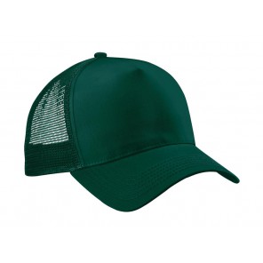 Beechfield Snapback Trucker - Bottle Green/Bottle Green - OneSize