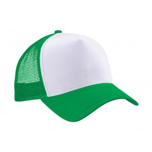 Beechfield Snapback Trucker - Pure Green/White - OneSize