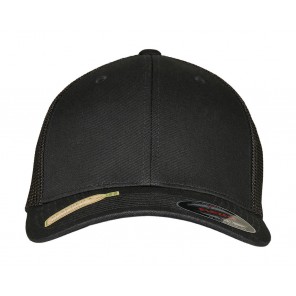 Flexfit Flexfit Trucker Recycled Mesh - Black/Black - S/M