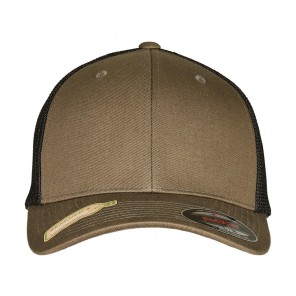 Flexfit Flexfit Trucker Recycled Mesh - Olive/Black - S/M