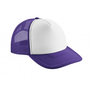 Beechfield Vintage Snapback Trucker - Purple - ONE SIZE