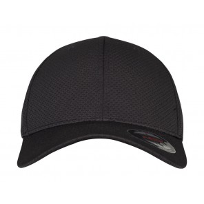 Flexfit Flexfit 3D Hexagon Jersey Cap - Black - S/M