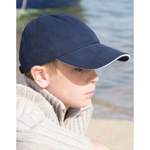 Result Headwear Junior Brushed Cotton Cap