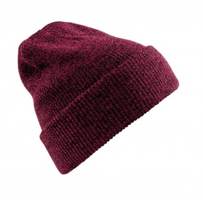 Beechfield Heritage Beanie - Antique Burgundy - OneSize