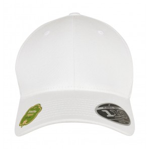 Flexfit 110 Organic Cap - White - ONE SIZE