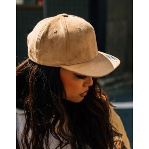 Flexfit Suede Leather Snapback