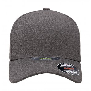 Flexfit Unipanel Melange Cap - Melange Heather Grey - L/XL