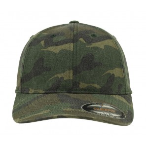 Flexfit Flexfit Garment Washed Camo - Green Camo - S/M