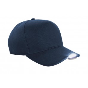 Beechfield LED Light Cap - French Navy - OneSize