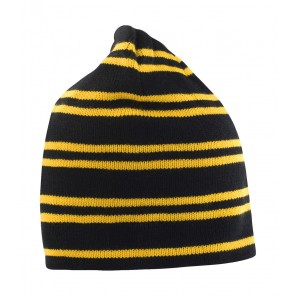 Result Winter Essentials Team Reversible Beanie - Black/Gold/Black - OneSize