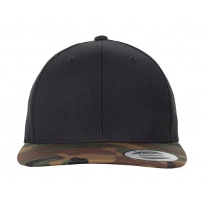 Flexfit Classic Snapback 2-Tone Camo - Black/Green Camo - OneSize