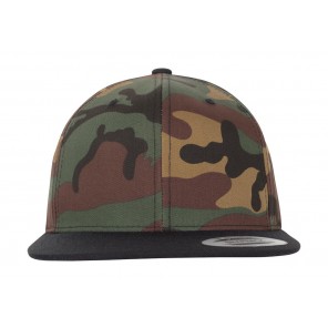 Flexfit Classic Snapback 2-Tone Camo - Green Camo/Black - OneSize