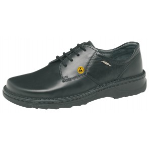 Abeba ESD-Berufsschuhe Reflexor® O1 Halbschuh schwarz CE ESD SRB