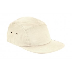 Beechfield Canvas 5 Panel Cap - Natural - OneSize