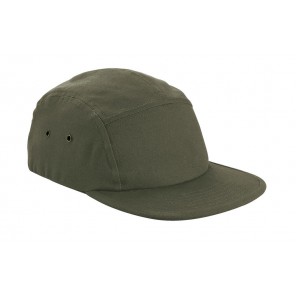 Beechfield Canvas 5 Panel Cap - Olive Green - OneSize