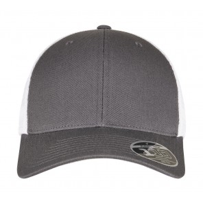 Flexfit 110 Mesh 2-Tone Cap - Charcoal/White - OneSize