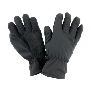 Result Winter Essentials Softshell Thermal Glove - Black - L/XL