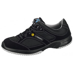 Abeba ESD-Berufsschuhe uni6 O1 Halbschuh schwarz CE ESD SRC