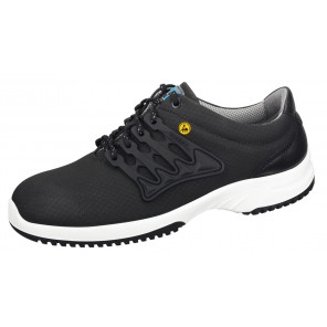 Abeba ESD-Berufsschuhe uni6 O2 Halbschuh schwarz CE ESD SRC