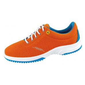 Abeba ESD-Berufsschuhe uni6 O2 Halbschuh orange CE ESD SRC