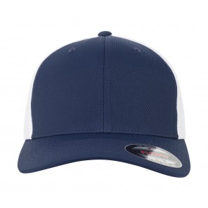 Flexfit Flexfit Ultrafibre/Airmesh 2-Tone - Navy/White - S/M