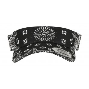 Flexfit Visor Bandana Print - Black - OneSize